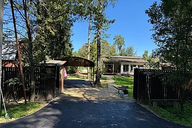 Заезд на участок из асфальта 5