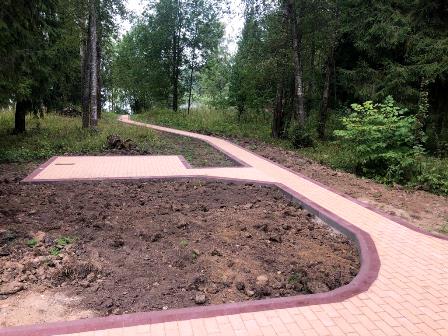 Укладка тротуарной плитки под ключ